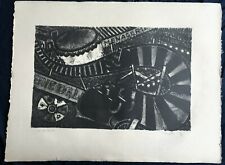 Lithographie La fête foraine