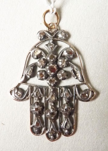 Pendentif khamsa main fatma - pendentif,