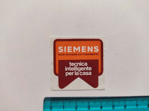 Autocollant siemens radio - siemens,