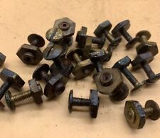 Original WW2 British Army Brodie / Turtle Mk1/2/3/4 Helmet Dome Screw & Nut