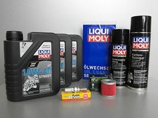 Entretien Et Service Kit pour Quad Suzuki Ltz 400 Filtre, Bougie, Huile, Chaînes