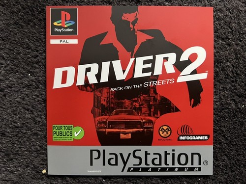 Jaquette avant jeu driver - jaquette,
