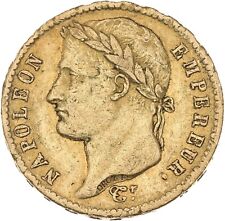 20 francs OR Napoléon tête laurée, Empire français 1812 A (Paris) SUP, GENI AU55