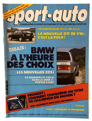 Sport auto numero - 284, ★