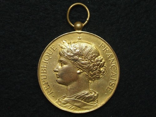 Medaille bronze troyes - bronze,
