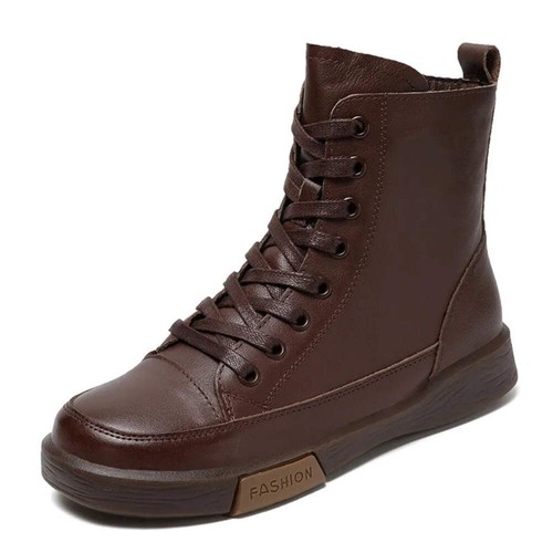 Bottes courtes cuir - courtes, en