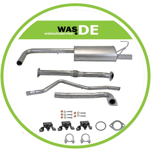 Kit pot échappement - pot, pour