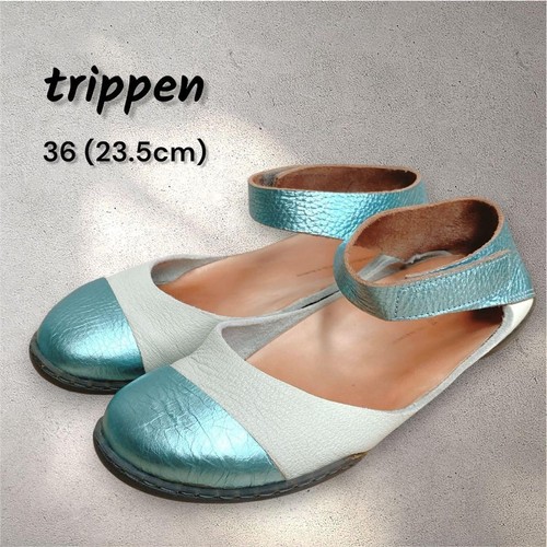 Chaussures plates trippen pour - plates,