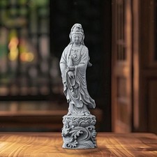 Statue de Guan Yin en pierre