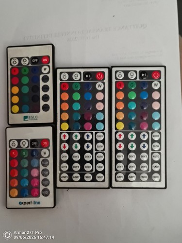 Lot télécommandes - lot, 4