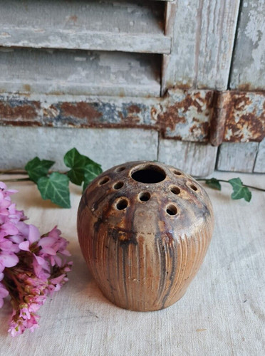 Ancien vase pique fleurs - ancien,