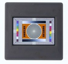BOWENS Focus and Color Chart Vintage Color Calibration Transparency Slide