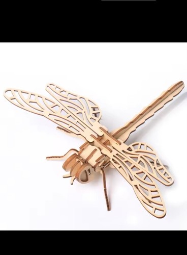 Puzzle bois libellule - bois,