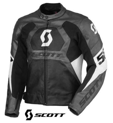 Blouson moto cuir scott - blouson,