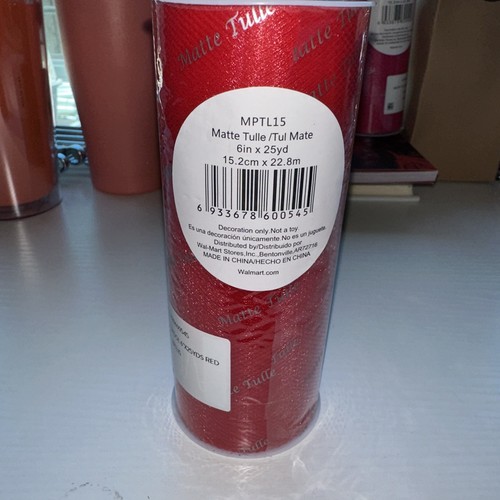Matte tulle - 6, 25