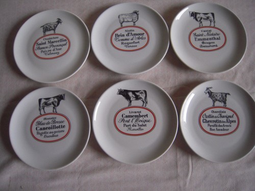 Assiettes fromage - 6,