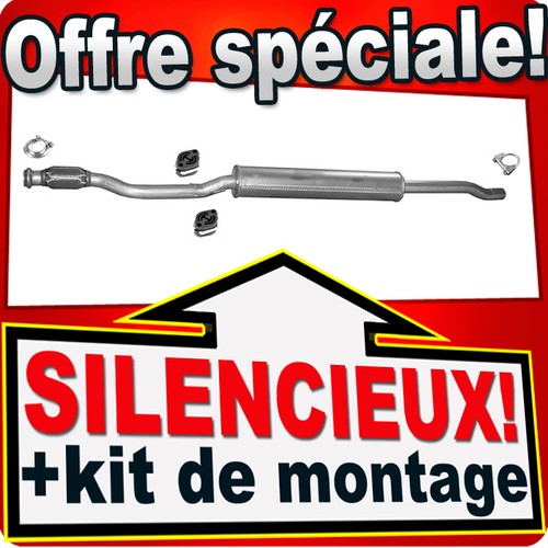 Silencieux intermédiaire pour - silencieux,