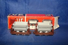 JOUEF HOE 2 WAGONS DUMP TRUCK DECAUVILLE V 20 ELECTRIC TRAIN BOX