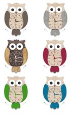 Horloge Murale Design Moderne Hibou Horloges Avec Pendule À Pile Pour Salon