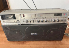 AIWA CS-J88 2BAND Radio Cassette Player Turbo Sonic 88 Boombox Vintage #W1384