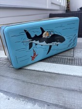 Boite de biscuits DELACRE métal TINTIN Le Trésor De Rackham Le Rouge