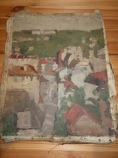 Peinture sur Toile  années 50