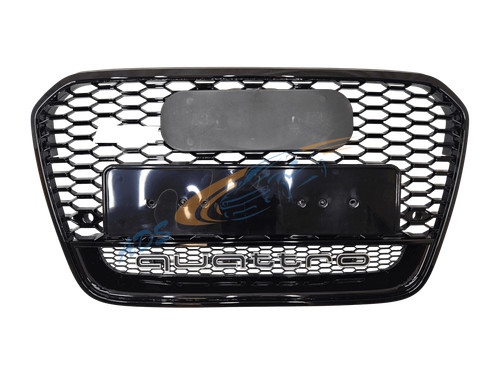 Calandre rs6 look quattro noir - calandre,