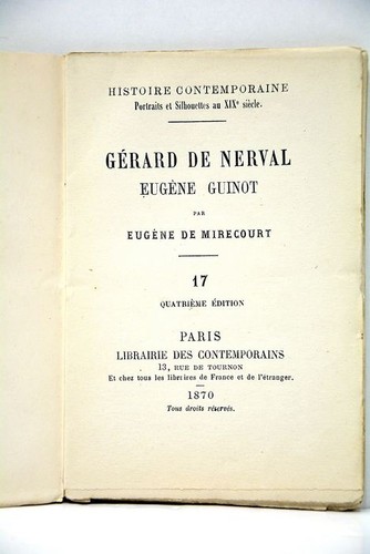 Mirecourt gérard nerval - mirecourt,