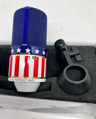 Mxl 990 patriot condenser xlr - mxl,