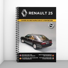 RENAULT 25 : Cahier de