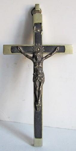 Crucifix rosaire ancien - crucifix,