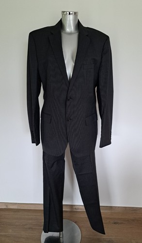 Hugo boss costume noir rayé - hugo,