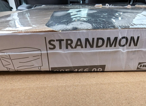 Ikea strandmon footstool - ikea,