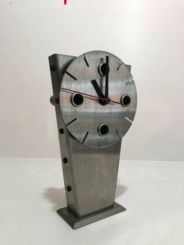 Horloge poser métal - en,