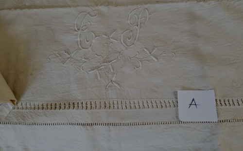Drap ancien métis - ,