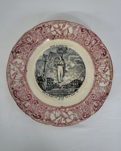 Ancienne assiette parlante - ancienne,