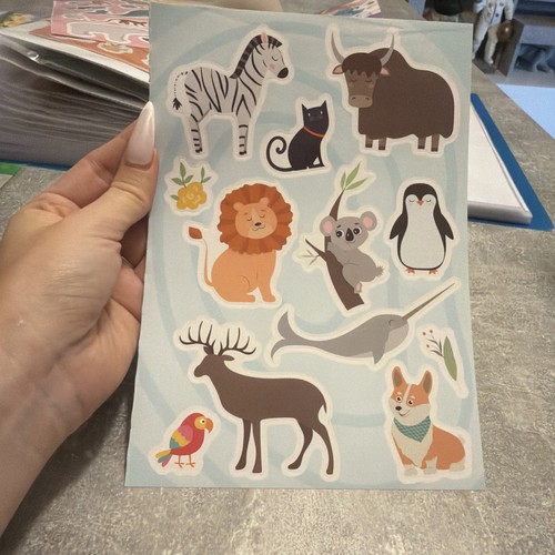 Stickers animaux trop mignons - stickers,