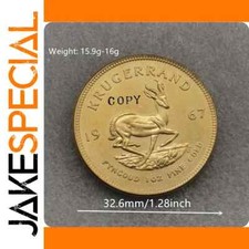 Vintage 1967 South Africa Krugerrand Replica Coin