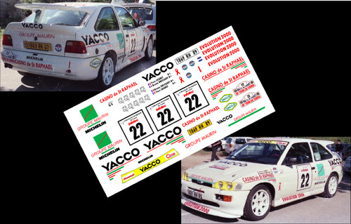 Decals ford escort - 1/43],