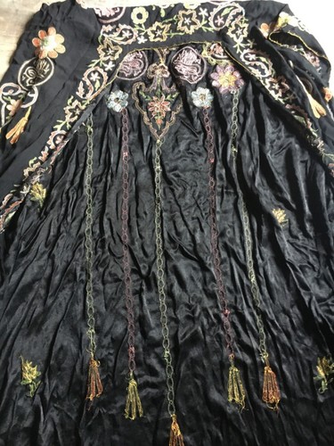 Ancien caftan crèpe - ancien, soie