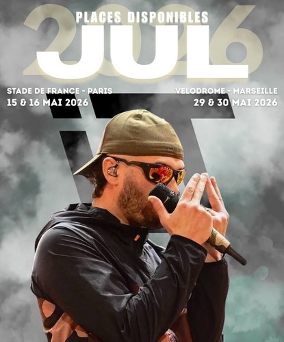 Places concert jul - concert, vélodrome