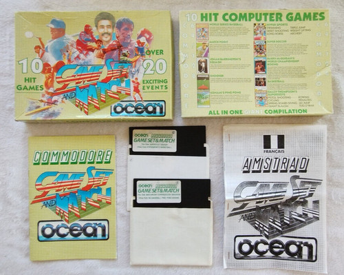 Commodore 128 game set - commodore, 64
