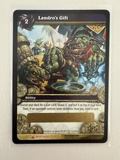 World of Warcraft TCG Landro’s Gift Unused Loot Card Spectral Tiger Mount Chance