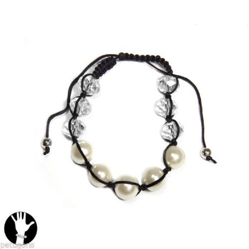 Bracelet shamballa cordon - bracelet, "