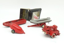 Various 1/43 1/50 - Lot of Motor Pump and Fire Boat Trailers