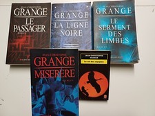 Lot De 5 Livres De Jean-Christophe Grangé
