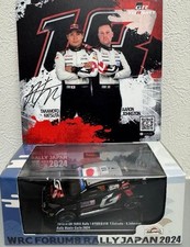 Voiture miniature signée WRC