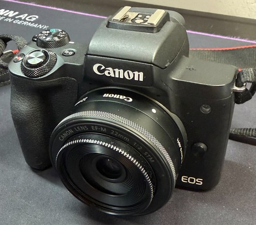 Canon eos m50 22mm f - canon, f/2