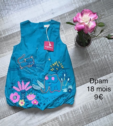 Dpam mois fille robe - mois,