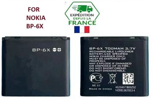 Batterie pour nokia 6x - pour,